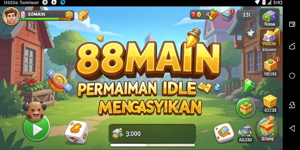 Tampilan gameplay 88MAIN yang menarik dan menawan.