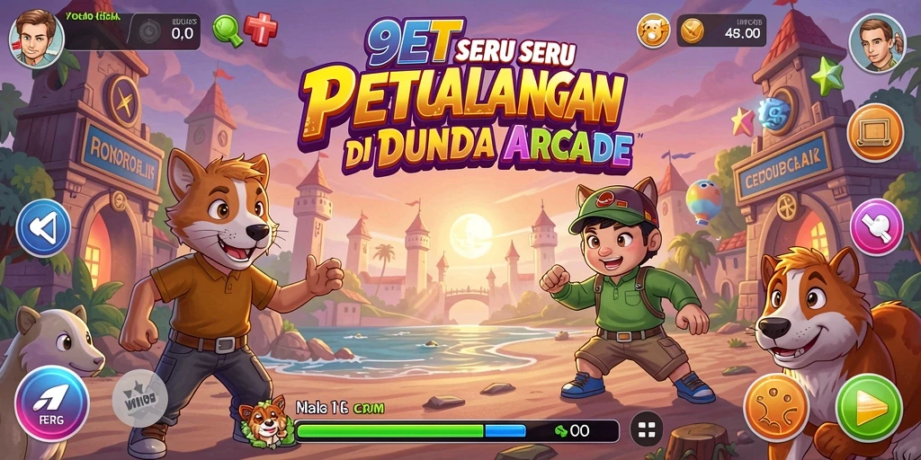Tampilan seru gameplay 9ET yang penuh tantangan.