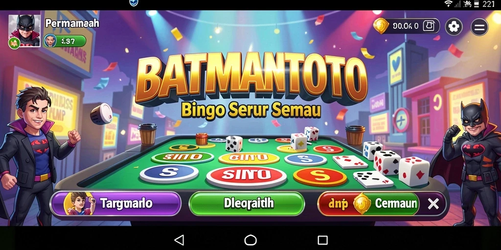 Tampilan gameplay yang seru dan interaktif di BATMANTOTO.