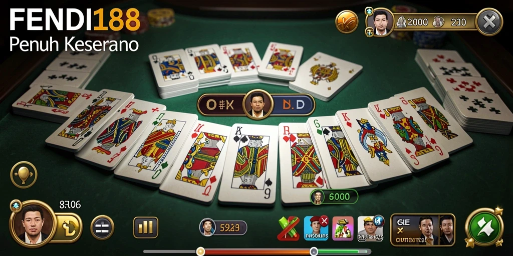 Tampilan utama gameplay FENDI188 yang mendebarkan.