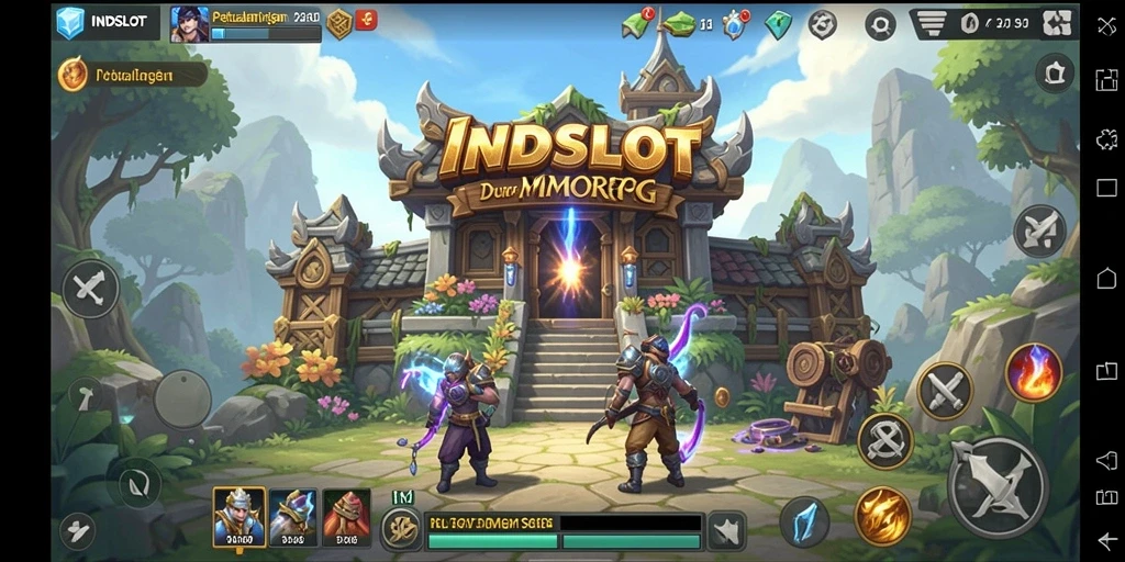 Screenshot gameplay INDSLOT yang memperlihatkan aksi seru dan grafis menawan.