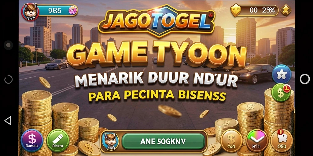 Tangkapan layar utama yang menunjukkan dinamika gameplay Tycoon