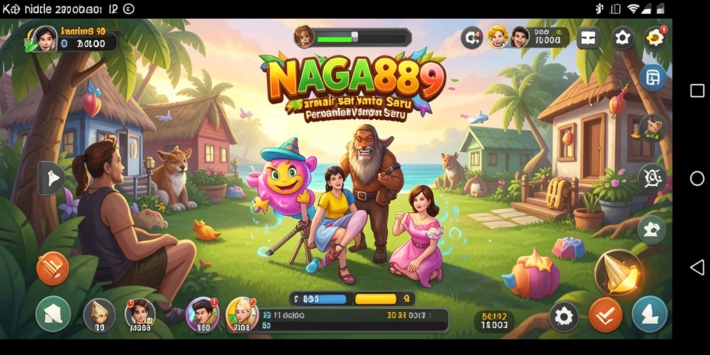 Tampilan gameplay NAGA889 yang menarik dan seru.