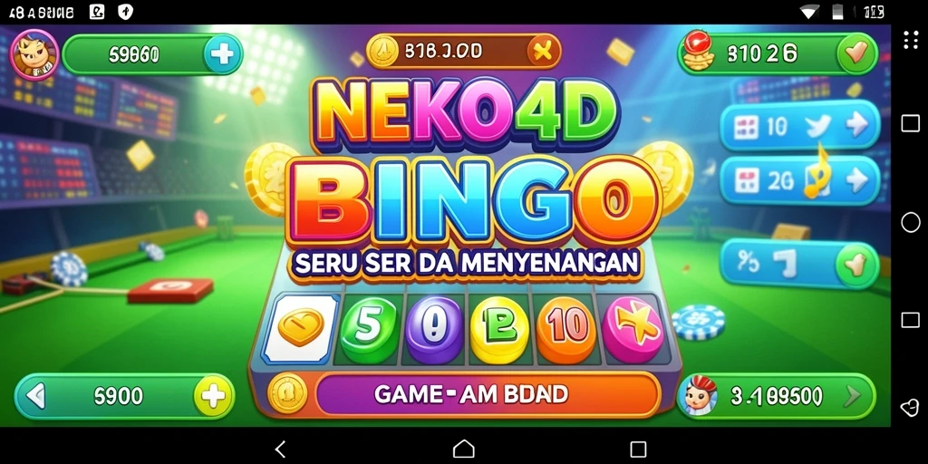 Tampilan gameplay NEKO4D yang mengasyikkan dan seru.