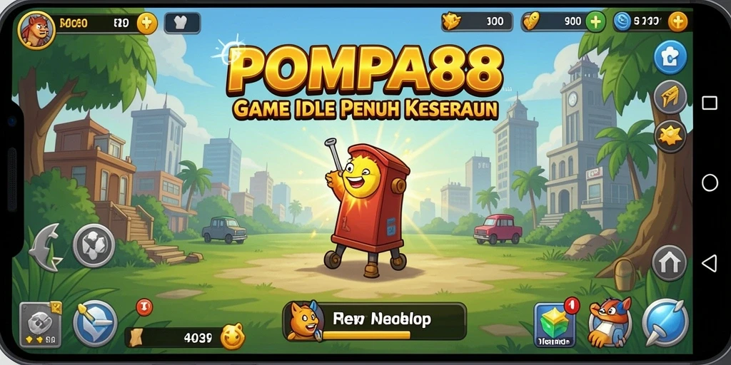 Tampilan gameplay POMPA88 yang menarik dan interaktif.