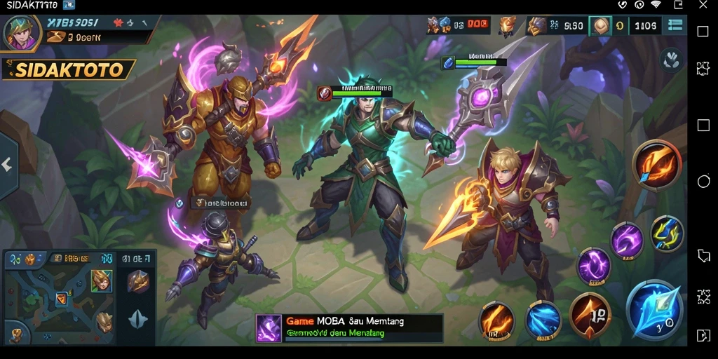 Gameplay seru dalam SIDAKTOTO dengan karakter yang beragam.