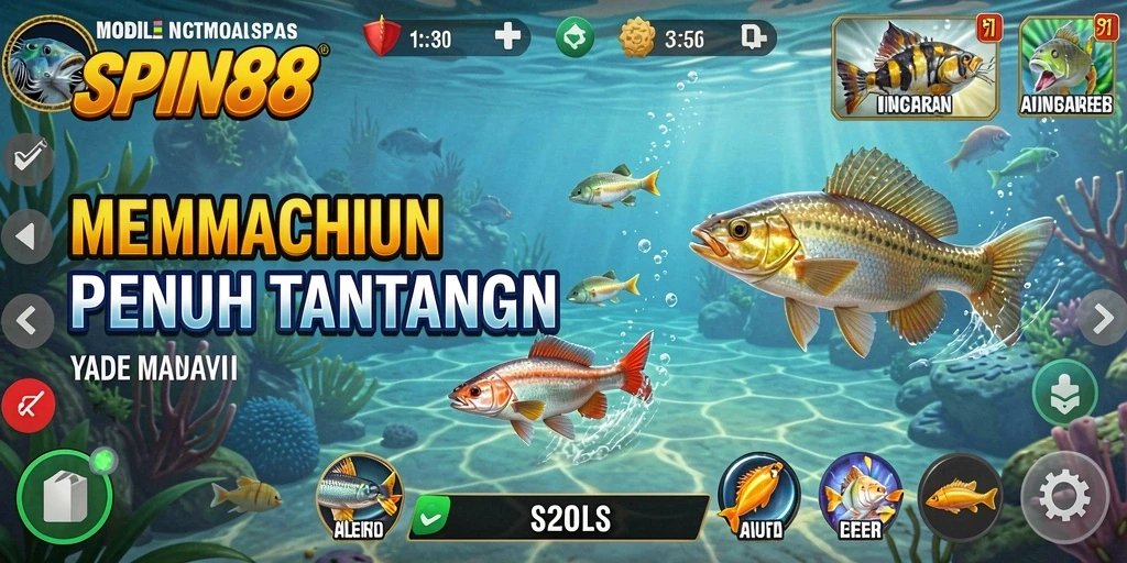 Gameplay menarik dalam SPIN88, dengan pengalaman memancing yang realistis.